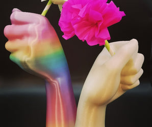 Vase im Handdesign für Trockenblumen - die Geschenkidee für jeden Anlass