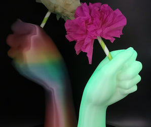 Vase im Handdesign für Trockenblumen - die Geschenkidee für jeden Anlass
