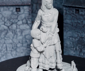 0031 RPG Frau mit Kind „Valeria und Brenor“