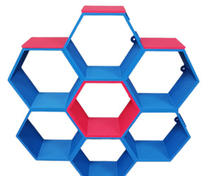 Wandregal "Honeycomb" 7er Set "Spidey"