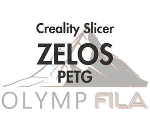 Slicerprofil CrealitySlicer für OlympFILA ZELOS PETG