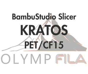 Slicerprofil BambuStudio für OlympFILA KRATOS PET/CF15