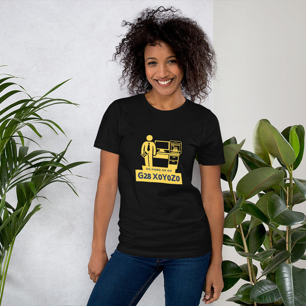 Kurzärmeliges Unisex-T-Shirt 