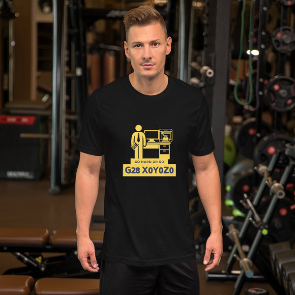 Kurzärmeliges Unisex-T-Shirt 