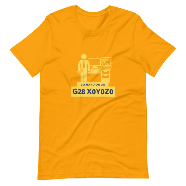 Kurzärmeliges Unisex-T-Shirt 