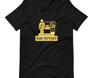 "GO HARD OR GO HOME" in G-Code T-Shirt (unisex)